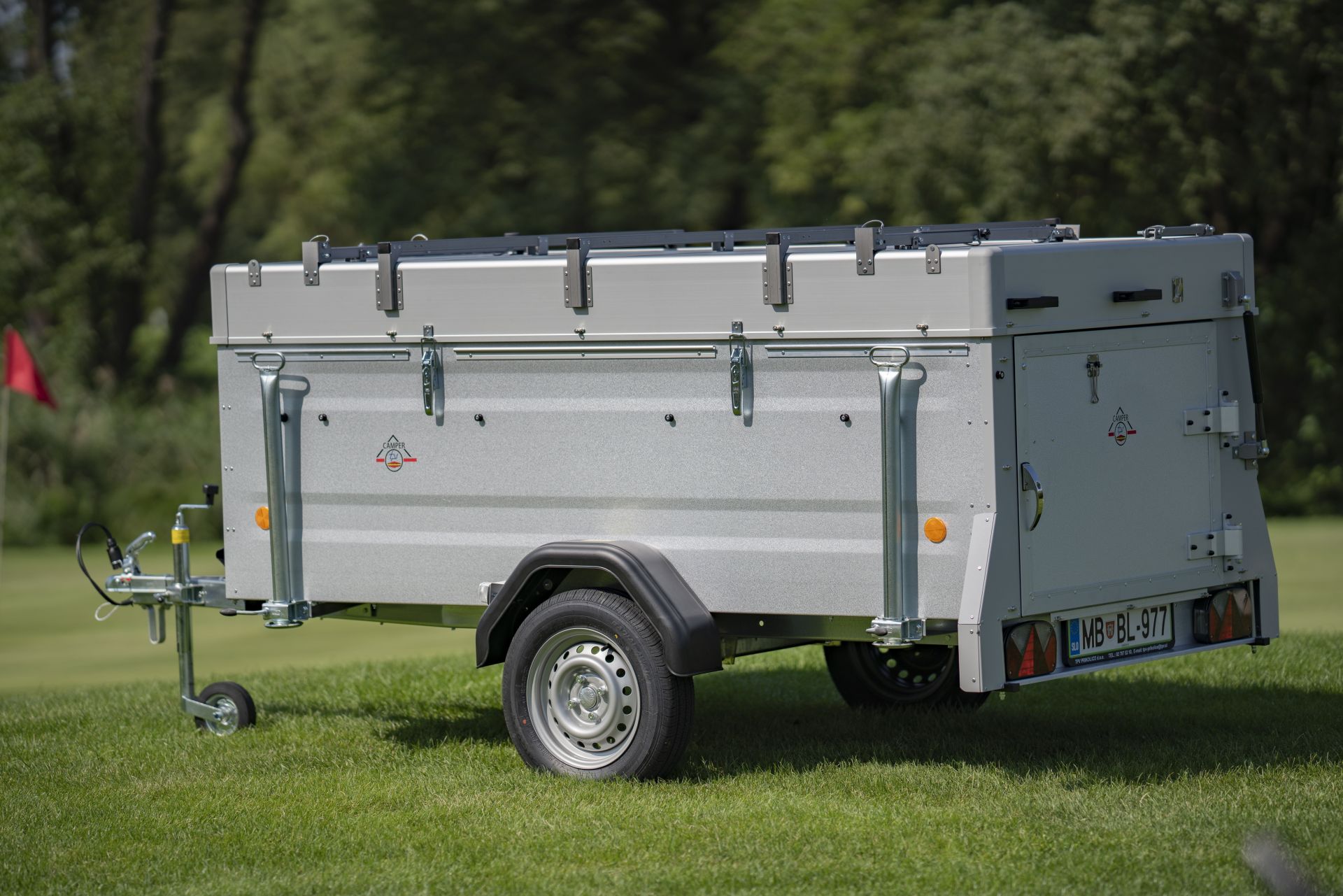 TPV Campinganhänger KT-EB3 Street-Camper 2.0 1300kg Gebremst + Vorzelt und Sonnendach - Image 4